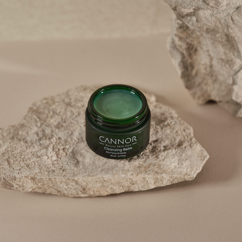 Čisticí balzám Tansy Blue, péče o pleť, přírodní kosmetika, česká kosmetika, odlíčení, CANNOR